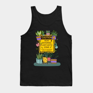 Caution ! Plant-astic Zone! Tank Top